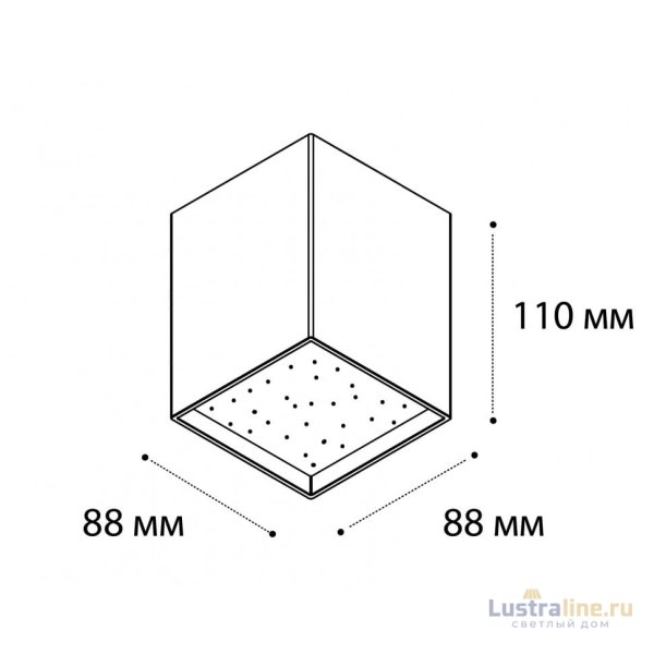 Накладной светильник Italline DL 3028 white 4000K Накладной светильник Italline DL 3028 white 4000K