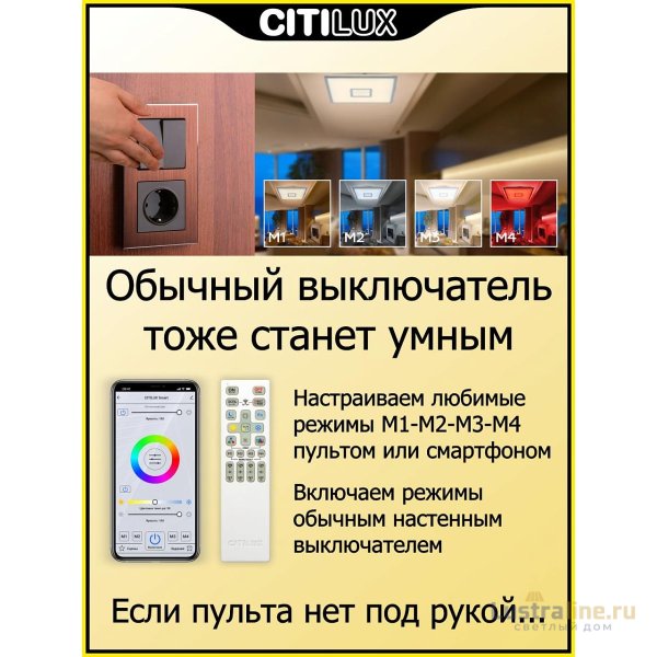 Накладной светильник Citilux CL703AK80G