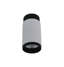 Накладной светильник iLedex Delta 1954-10W-3000K-36 BK+WH