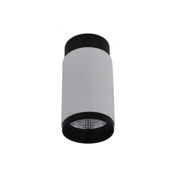 Накладной светильник iLedex Delta 1954-10W-3000K-36 BK+WH