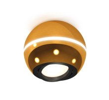 Накладной поворотный светильник с дополнительной подсветкой Ambrella Light Techno XS1105010 (C1105, N7002)