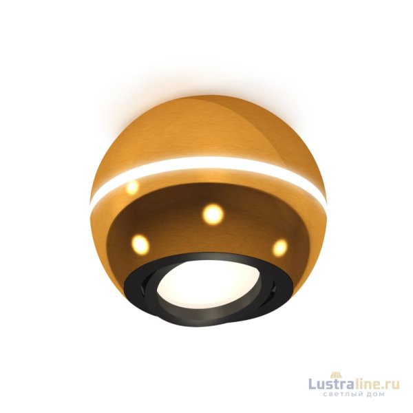Накладной поворотный светильник с дополнительной подсветкой Ambrella Light Techno XS1105010 (C1105, N7002) Накладной поворотный светильник с дополнительной подсветкой Ambrella Light Techno XS1105010 (C1105, N7002)