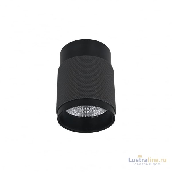 Накладной светильник iLedex Delta 1955-10W-3000K-36 BK+GRP