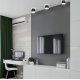 Накладной светильник Reluce 53004-9.5-001IL GX53+LED3W BK