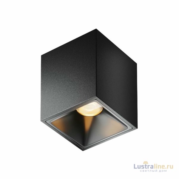 Накладной светильник Maytoni Alfa led C065CL-8W2.7K-SQ-B
