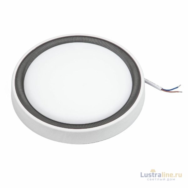 Накладной светильник Volpe ULW-Q281 24W/6500K/F20 IP65 WHITE UL-00012355 Накладной светильник Volpe ULW-Q281 24W/6500K/F20 IP65 WHITE UL-00012355
