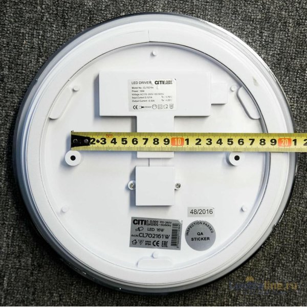 Потолочный светодиодный светильник Citilux Луна CL702161N Потолочный светодиодный светильник Citilux Луна CL702161N