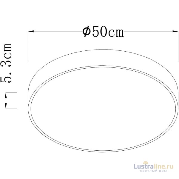 Потолочный светодиодный светильник Arte Lamp Arena A2672PL-1BK Потолочный светодиодный светильник Arte Lamp Arena A2672PL-1BK