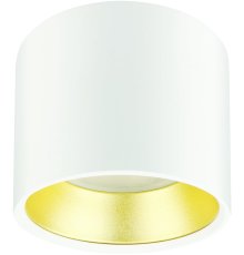 Накладной светильник ЭРА OL8 GX53 WH/GD Б0048536