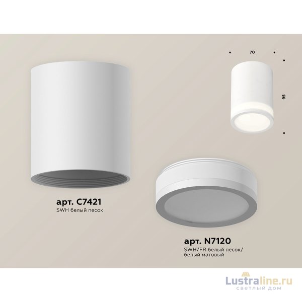Потолочный светильник Ambrella Light Techno Spot XS7421021 (C7421, N7120)