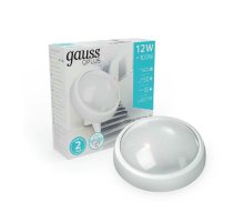 Настенно-потолочный светодиодный светильник Gauss 142411212-S