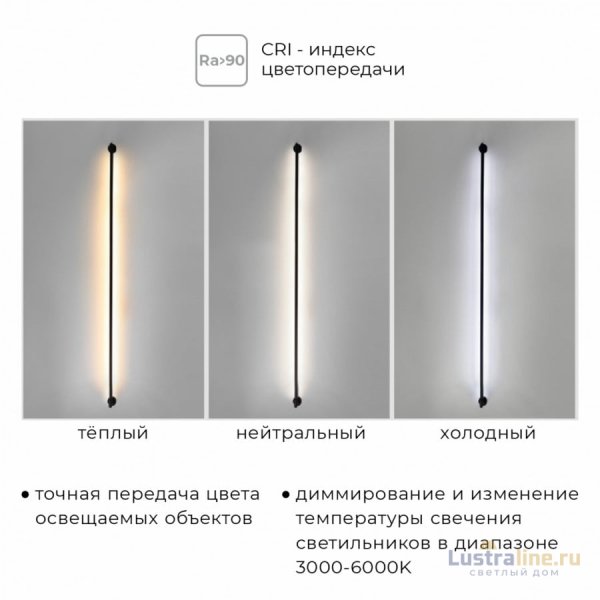 Настенно-потолочный светильник IMEX Thin & Smart IL.0060.5000-1000-WH Настенно-потолочный светильник IMEX Thin & Smart IL.0060.5000-1000-WH