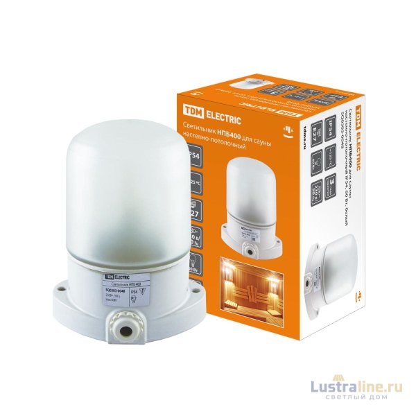 Настенно-потолочный светильник TDM Electric НПБ400 SQ0303-0048 Настенно-потолочный светильник TDM Electric НПБ400 SQ0303-0048