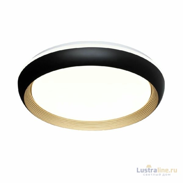 Настенно-потолочный светильник Sonex Tofiq black 7651/EL