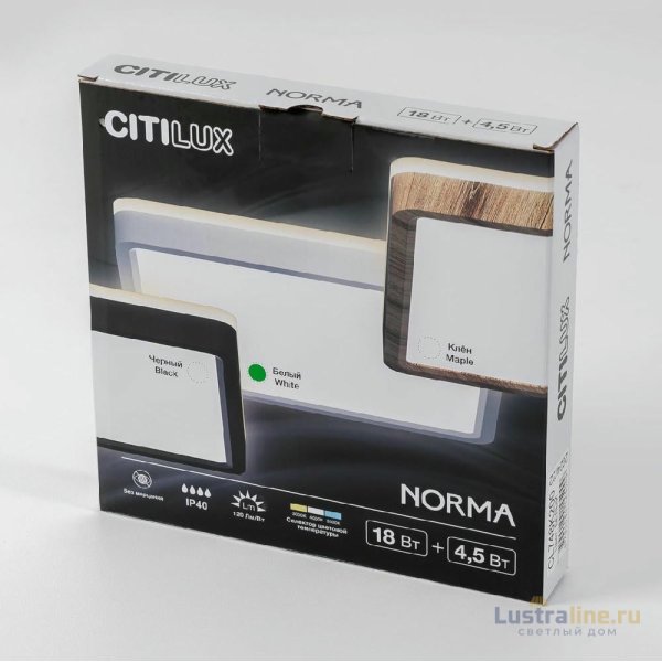 Настенно-потолочный светильник Citilux Norma CL748K200 Настенно-потолочный светильник Citilux Norma CL748K200