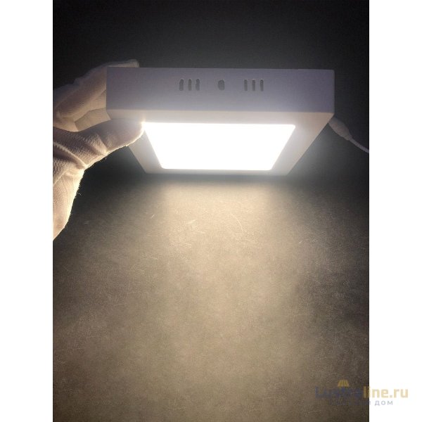 Настенно-потолочный светильник Elvan NLS-702SQ-12W-WW-Wh