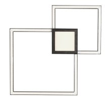 Настенно-потолочный светодиодный светильник iLedex Galaxy X046424 24W 3000K BK