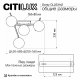 Настенно-потолочный светильник Citilux Dorsy CL223142