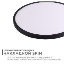 Настенно-потолочный светильник Apeyron Spin 18-128