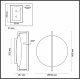 Настенно-потолочный светильник Odeon Light Lunar 7015/20WL