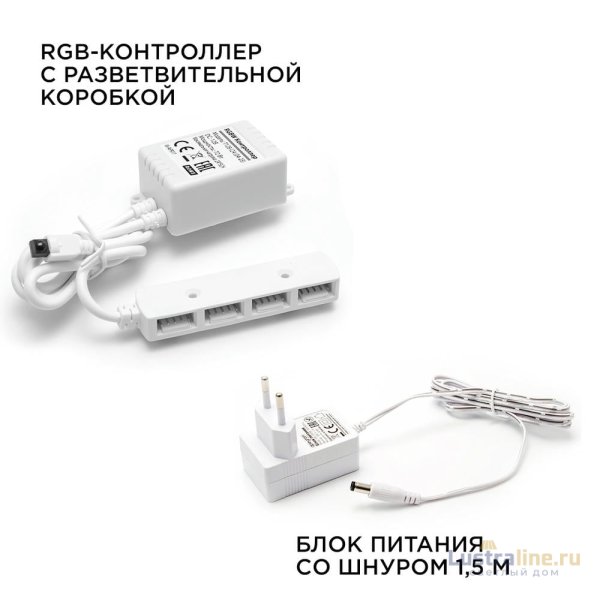 Настенно-потолочный светильник (4 шт.) Apeyron 12-04 Настенно-потолочный светильник (4 шт.) Apeyron 12-04