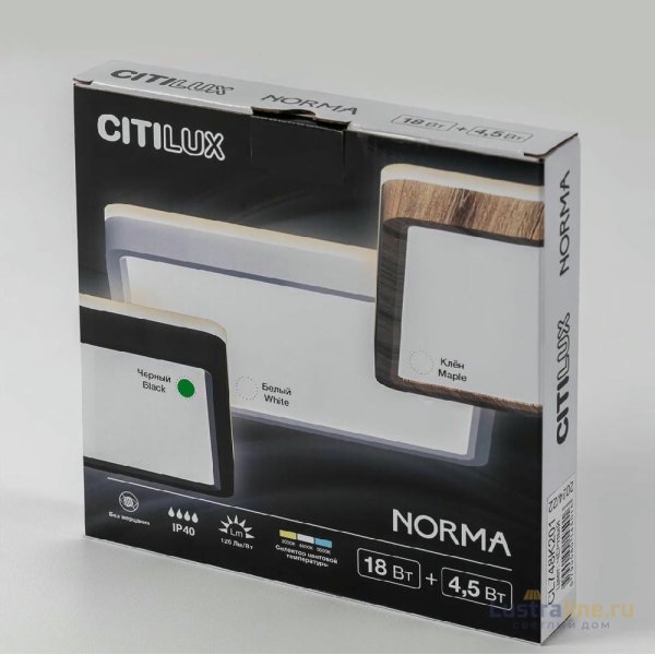 Настенно-потолочный светильник Citilux Norma CL748K201 Настенно-потолочный светильник Citilux Norma CL748K201