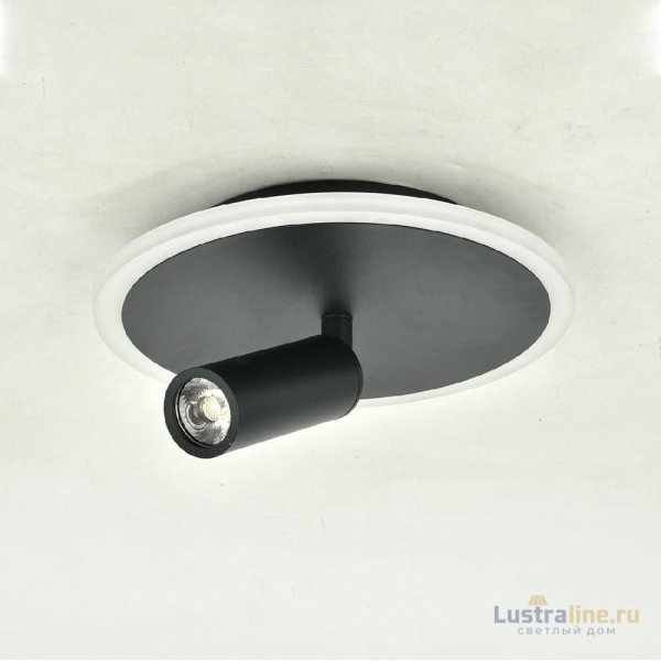 Настенно-потолочный светильник Escada 20046SMA/01LED BK Настенно-потолочный светильник Escada 20046SMA/01LED BK