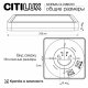Настенно-потолочный светильник Citilux Norma CL748K201