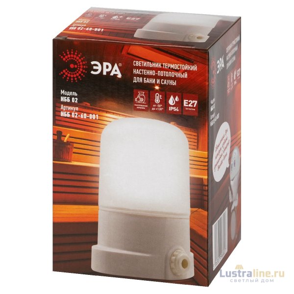 Настенно-потолочный светильник Эра НББ 02-60-001 Б0064005