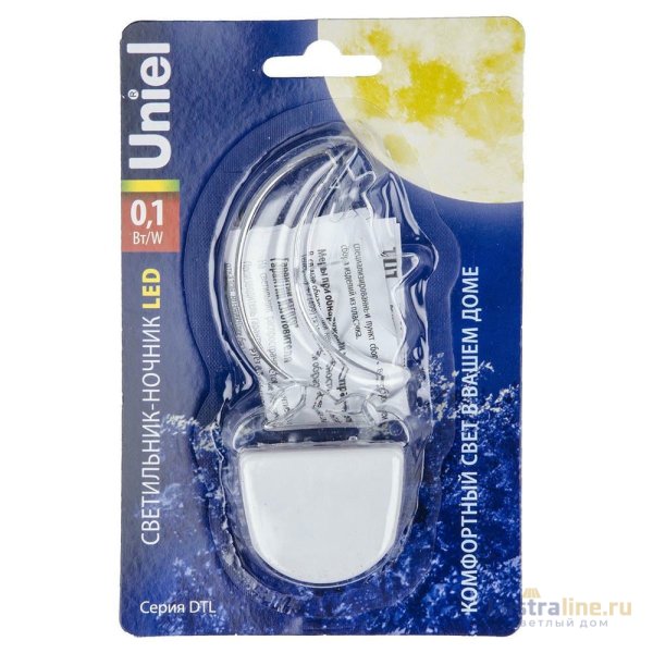 Светильник-ночник Uniel DTL-315 Месяц/White UL-00007050 Светильник-ночник Uniel DTL-315 Месяц/White UL-00007050