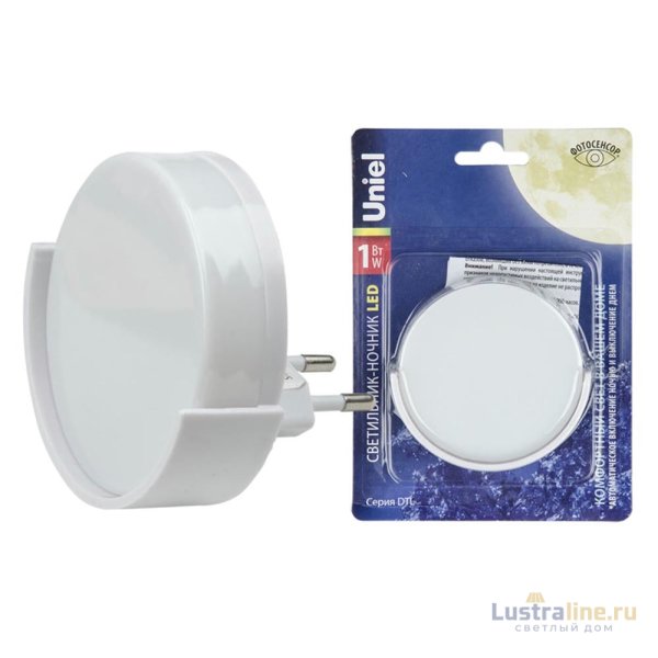 Светильник-ночник Uniel DTL-316 Круг/White/Sensor UL-00007053 Светильник-ночник Uniel DTL-316 Круг/White/Sensor UL-00007053