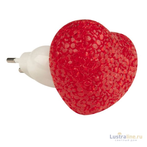 Настенный светодиодный светильник (10325) Uniel DTL-309-Сердечко/Red/1LED/0,1W Настенный светодиодный светильник (10325) Uniel DTL-309-Сердечко/Red/1LED/0,1W