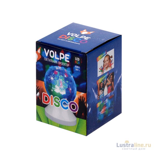 Настольная лампа Volpe ULI-Q311 3,5W/RGB WHITE UL-00002764