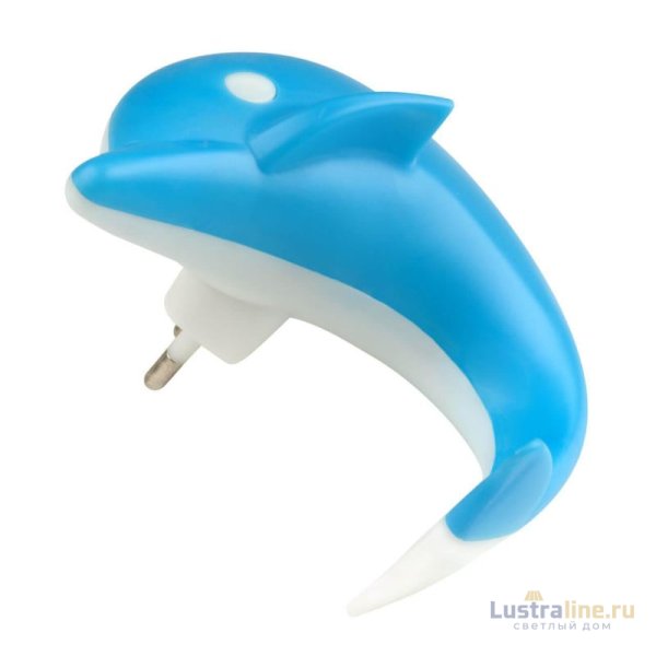 Настенный светодиодный светильник (10313) Uniel DTL-301-Дельфин/Blue/4LED/0,5W Настенный светодиодный светильник (10313) Uniel DTL-301-Дельфин/Blue/4LED/0,5W