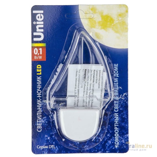 Светильник-ночник Uniel DTL-315 Кораблик/White UL-00007051 Светильник-ночник Uniel DTL-315 Кораблик/White UL-00007051