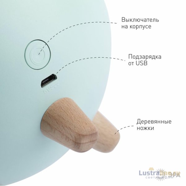 Настольная лампа Эра NLED-468-1W-GR Б0052817 Настольная лампа Эра NLED-468-1W-GR Б0052817