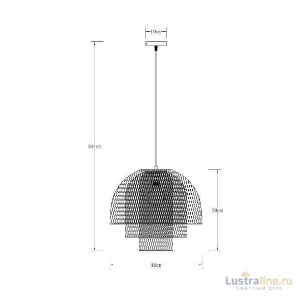 Подвесной светильник Arte Lamp Castello A7064SP-1BK