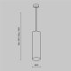 Подвесной светильник Maytoni Technical Focus P075PL-01B