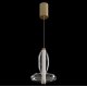 Подвесной светильник Crystal Lux QUASAR SP7W LED TRANSPARENT