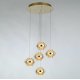 Подвесной светильник Delight Collection MD22030002 MD22030002-5A gold/champagne