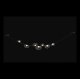 Подвесной светодиодный светильник Crystal Lux Bosque SP7 L3000 Black/Transparent