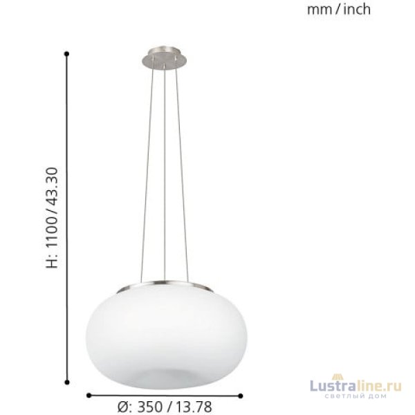 Подвесной светильник Eglo Optica 86814
