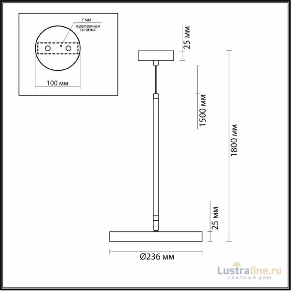 Подвесной светильник Odeon Light Bergi 5064/15L