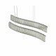 Подвесной светильник Lumina Deco LDP 6039-2-PR CHR