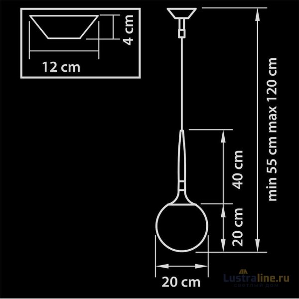Подвесной светильник Lightstar Simple Light 803110