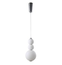Подвесной светодиодный светильник Crystal Lux Desi SP3 Chrome/White