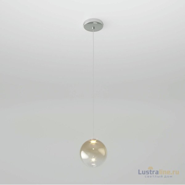 Подвесной светильник Eurosvet Wonder 50232/1 LED янтарный a058637 Подвесной светильник Eurosvet Wonder 50232/1 LED янтарный a058637