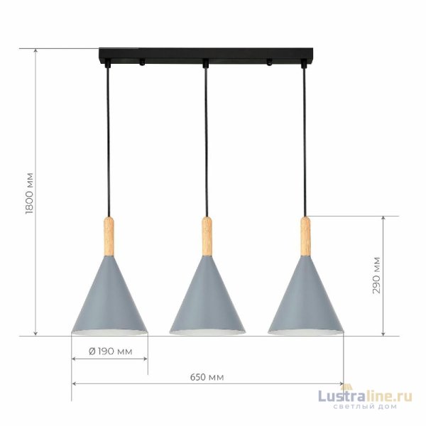 Подвесной светильник Evoluce Arket SLE1255-413-03