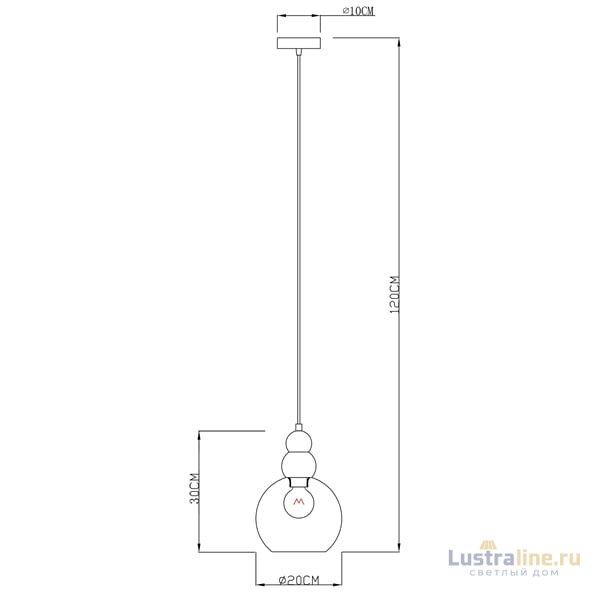 Подвесной светильник Deko-Light Diphda 342119