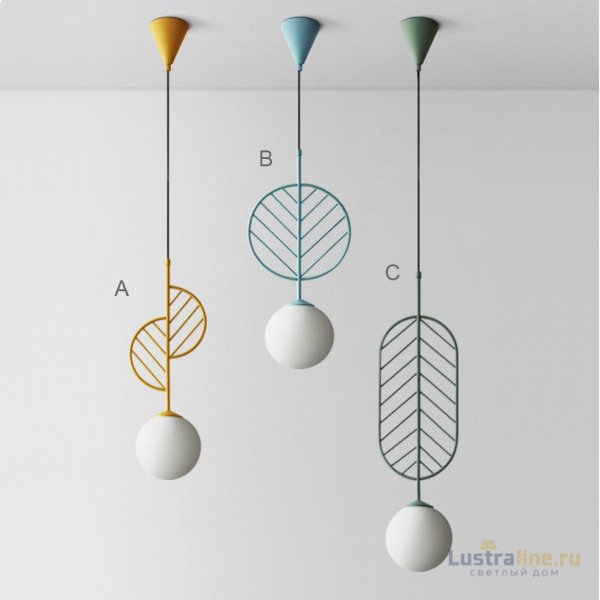 Подвесной светильник ImperiumLoft Leaf 178148-26
